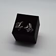 Silver earrings