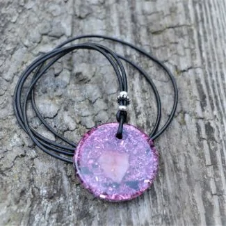 Orgonita colgante clásica rosa