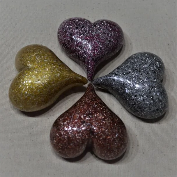 Classic heart-shaped orgone